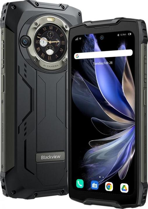Produktbild Blackview Smartphone BV9300 Pro 15080 mAh 12/256 Schwarz (256 GB, Schwarz, 263.78", Dual SIM, 4G)