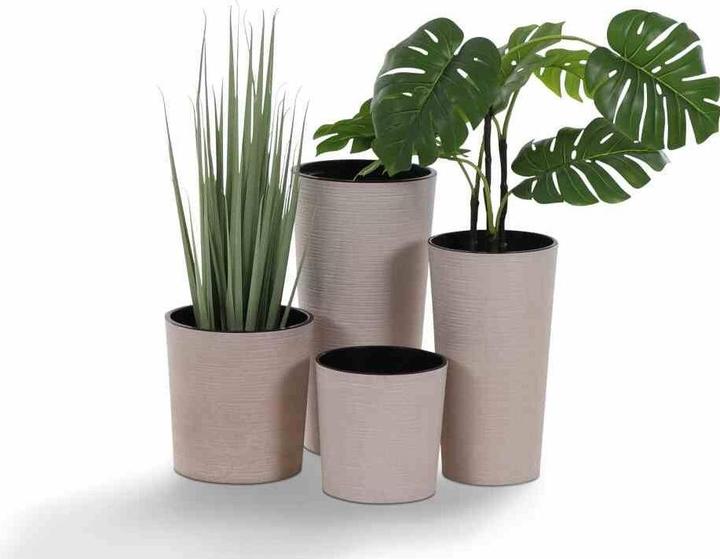 Immagine prodotto Siena Garden Fioriera ECO Lens bianca Ø 25x25,5 cm