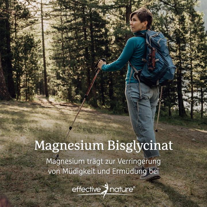 Image du produit Effective Nature Bisglycinate de magnésium (120 pièce(s), Capsules, 79 g)