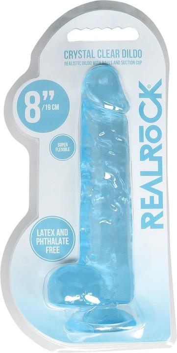 Image du produit RealRock 8" / 19 cm Realistic Dildo with Balls