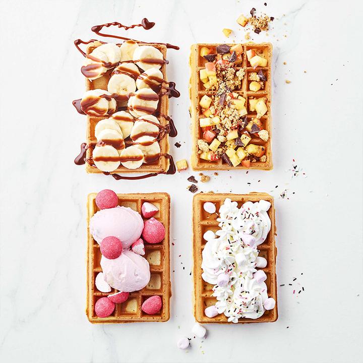 Actual product image Lagrange Waffle iron with 4 waffles