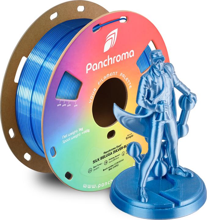 Produktbild Polymaker Panchroma™ PLA Dual Silk (PLA, 1.75 mm, 1000 g)