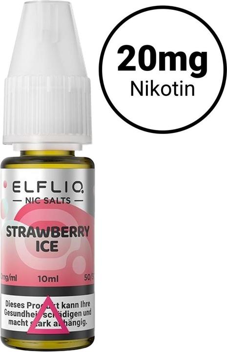 Actual product image Elfbar Elfliq (Strawberry)