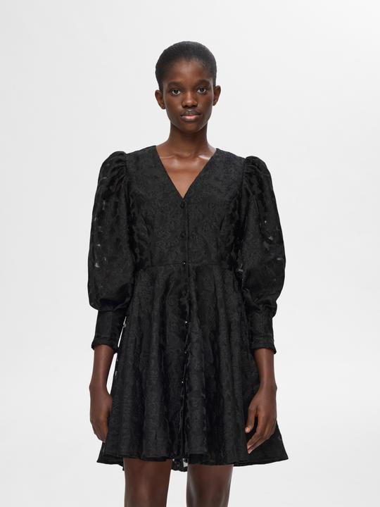 Produktbild Selected Geblümtes Kleid mit Puffärmeln (34)