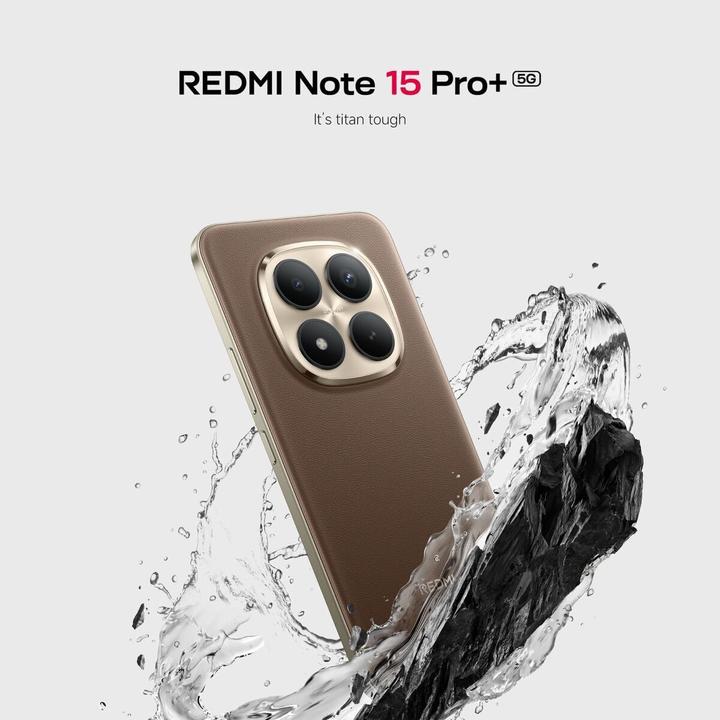 Productafbeelding Xiaomi Redmi Note 15 Pro + (256 GB, Bruin, Mokka Bruin, 6.83", Dubbele SIM, 5G)