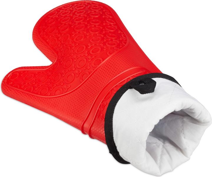 Produktbild Relaxdays Ofenhandschuhe (Silikon, Baumwolle)