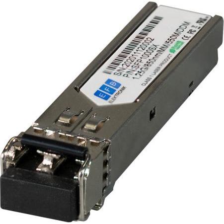 EFB Elektronik 1.25G SFP MM 850nm VCSEL 550m LC DDM Cisco GLC-SX-MMD and Standard MSA compatible Trans, Transceiver
