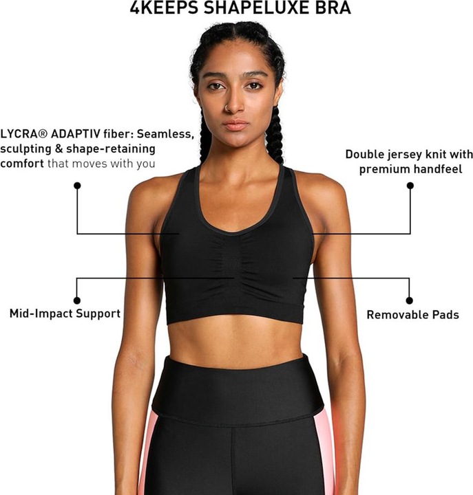 Productafbeelding Puma 4keeps Shapeluxe Naadloze Beha (XS)