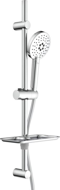 Actual product image Eisl Shower bar set bathroom RIMINI bar shower set chrome Including hand shower DX7020CSB (3 Beam types, 16 l/min)