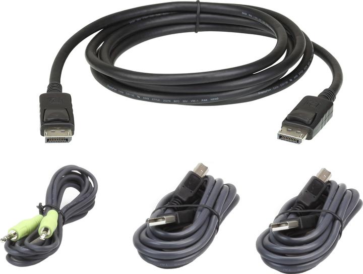 Aten CABLE KIT DisplayPort 1.2 /USB/SP L:3M