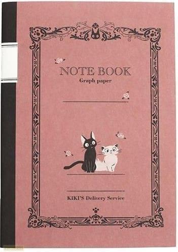 Movic Kikis kleiner Lieferservice Retro Notizbuch Jiji Red (B6)
