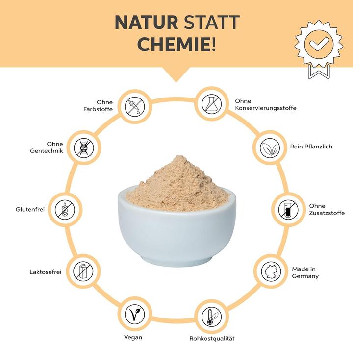 Immagine prodotto Eltabia Polvere di maca biologica | Polvere di maca premium dal Perù (Polvere, 100 g)