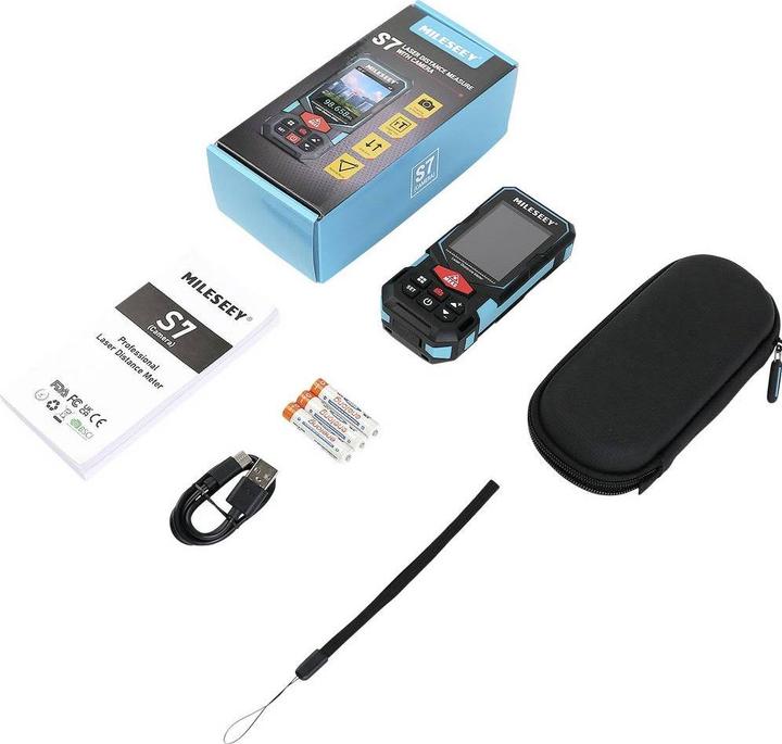 Produktbild Mileseey S20 Laser-Entfernungsmesser 100 m (100 m, 630 nm)