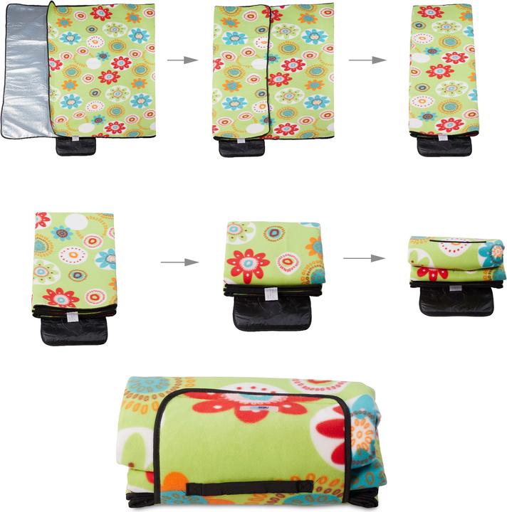 Produktbild Relaxdays Picknickdecke