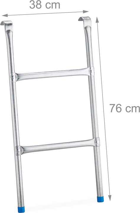 Actual product image Relaxdays Ladder For Trampoline
