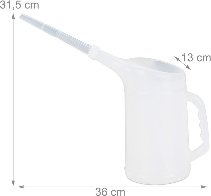 Actual product image Relaxdays Oil Can With Neck Filler