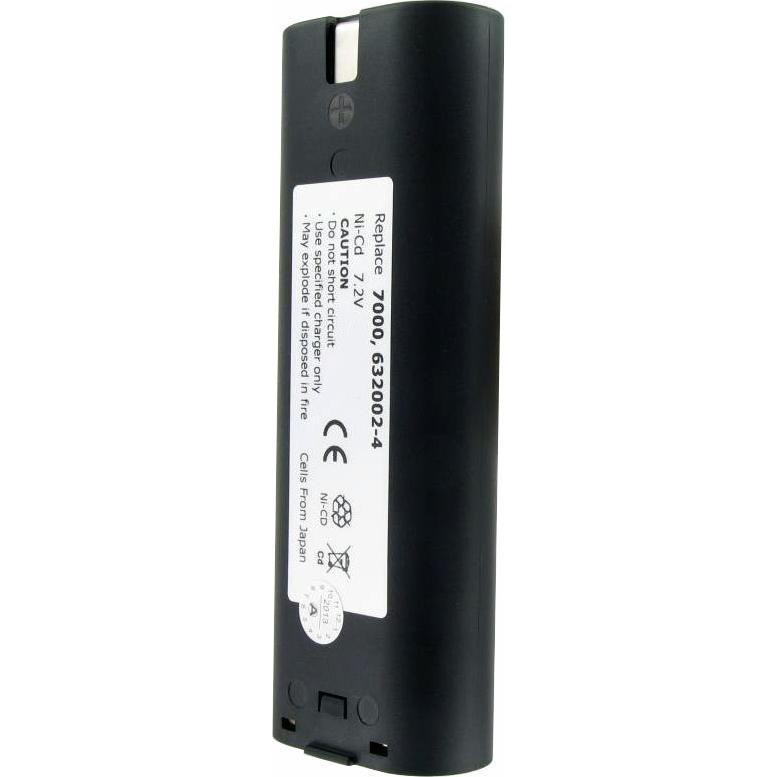 AccuCell, Werkzeugakku + Ladegerät, Akku Workmaster 190100, 190130, 190155 (7.2 V)