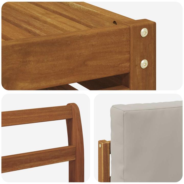 Produktbild vidaXL Outdoor-Sofa