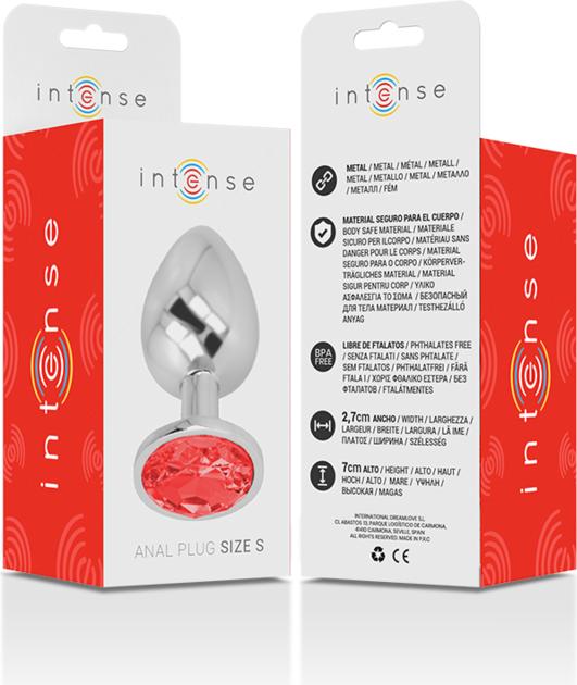 Produktbild Intense Anal Plug Metal Red Size S