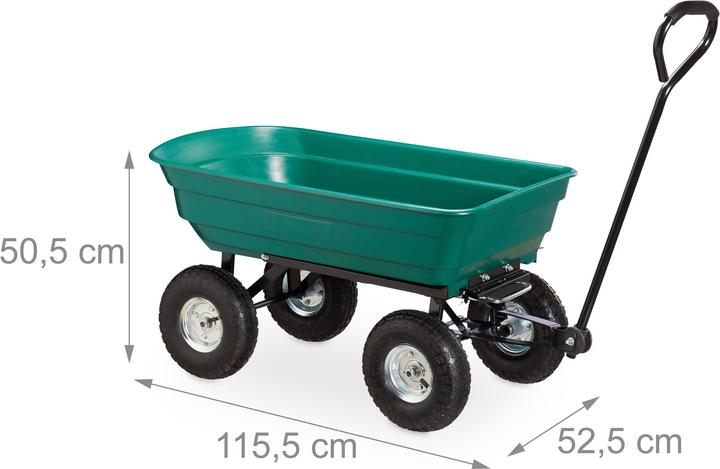Actual product image Relaxdays Garden Dump Cart (200 kg)