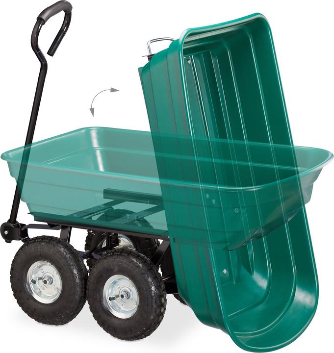 Actual product image Relaxdays Garden Dump Cart (200 kg)