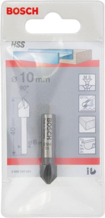 Productafbeelding Bosch Professional Zubehör Verzinkboor 10 mm HSS Accessor (8 mm)