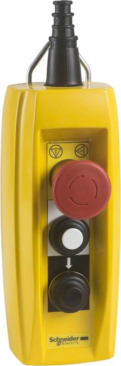 Schneider Electric Pendant station XAC-B, 2 push-buttons 1 emergency XACB3191