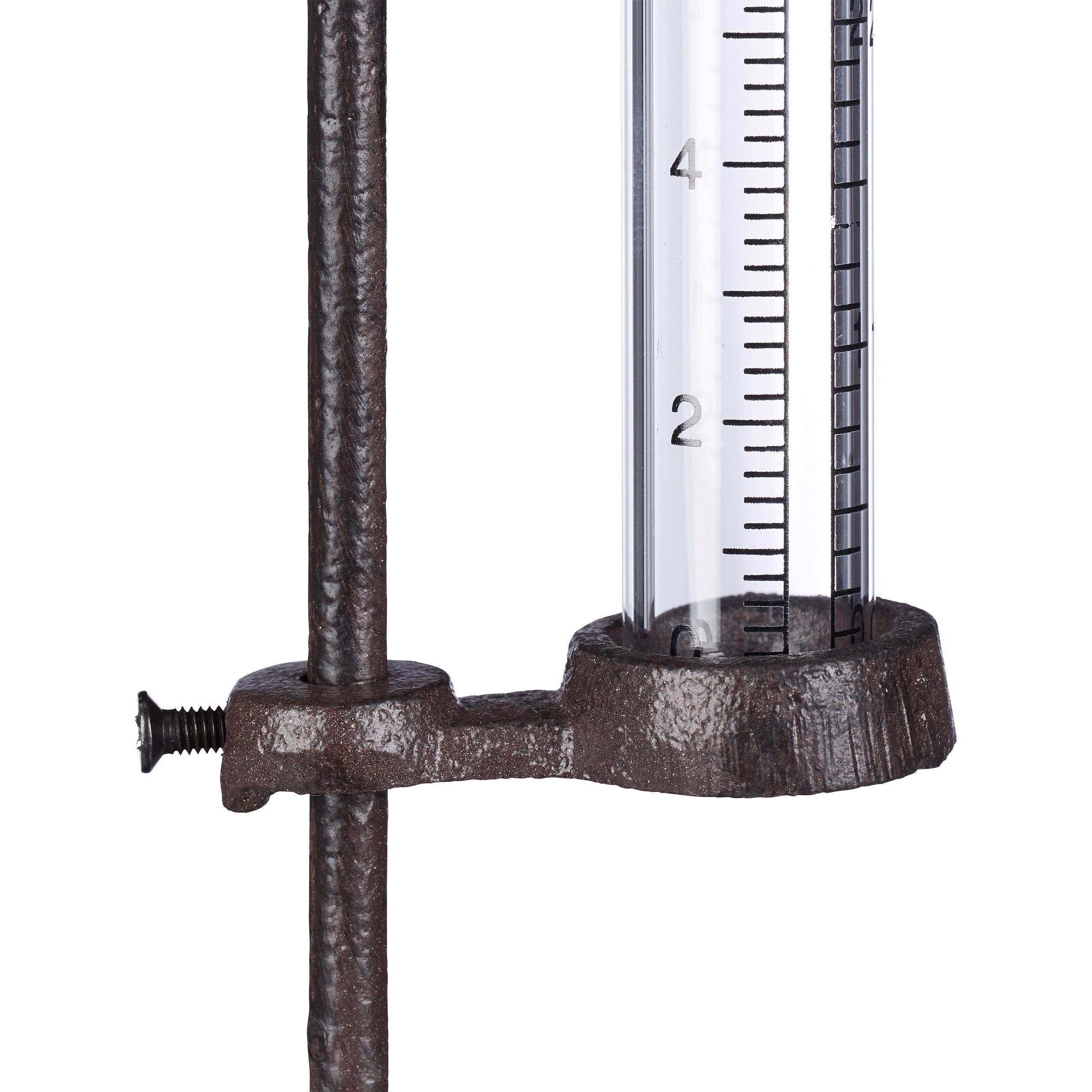 Thumbnail - Relaxdays Regenmesser Hahn, Wetterstation Zubehör, Braun