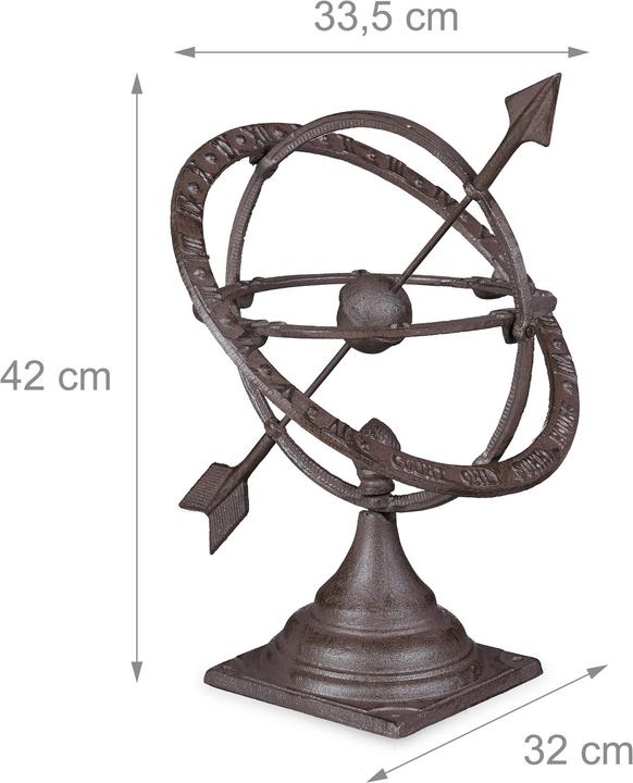 Image du produit Relaxdays Sonnenuhr