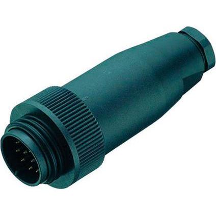 Schubiger Serie 693 13 pole RD30 power male connector, Elektronikkabel + Stecker