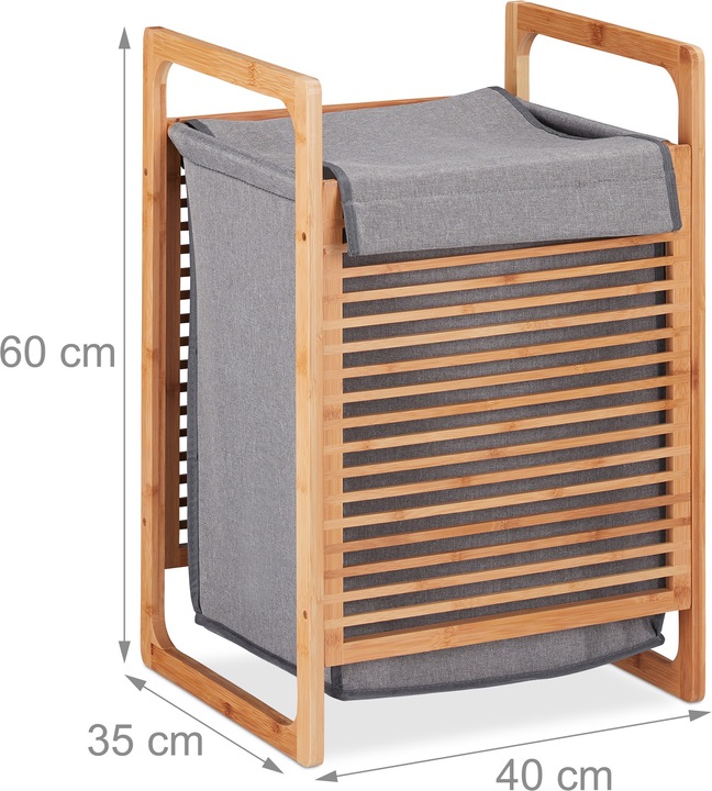 Produktbild Relaxdays Bambus (43 l)
