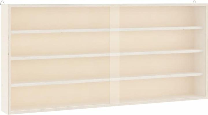 Image du produit vidaXL Vitrine suspendue Vitrine murale Vitrine de collectionneur Vitrine avec portes coulissantes
