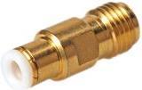 Actual product image Huber & Suhner HF-Adapter, Gerade, MBX Plug - SMA-Buchse, 50Ohm