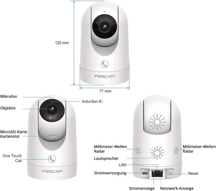 Productafbeelding Foscam R8M (3840 x 2160 Pixels)