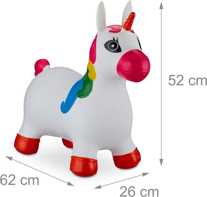 Image du produit Relaxdays Ballon sauteur Licorne