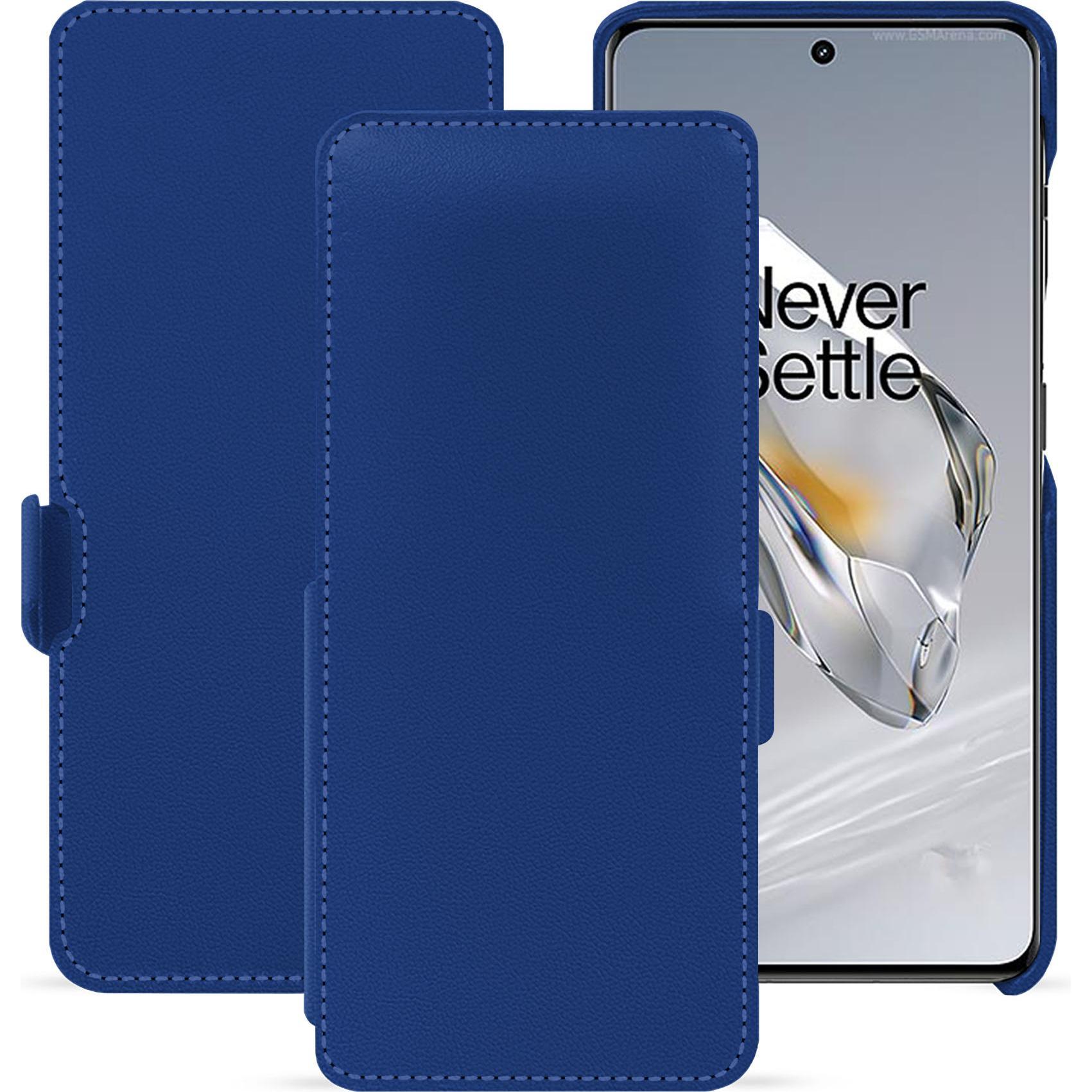 Noreve Lederschutzhülle horizontal (OnePlus 11), Smartphone Hülle, Blau