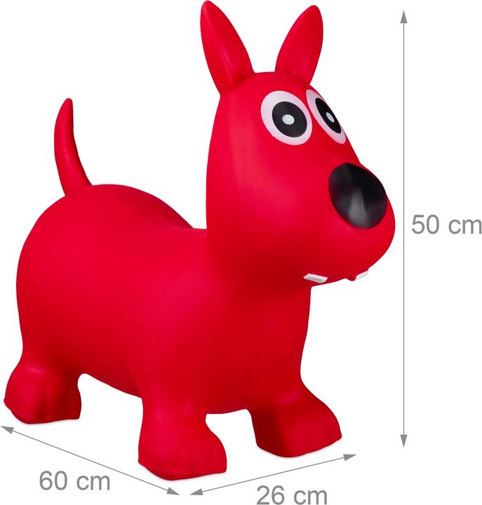 Image du produit Relaxdays Ballon sauteur Chien