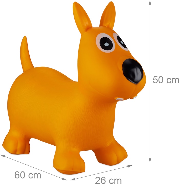 Actual product image Relaxdays Hopping Animal Dog