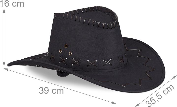 Produktbild Relaxdays Cowboyhut