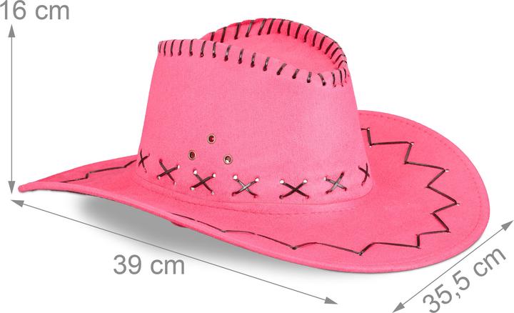 Produktbild Relaxdays Cowboyhut