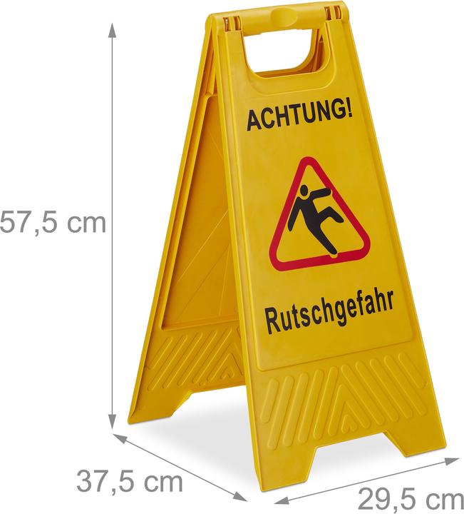 Produktbild Relaxdays Rutschgefahr Aufsteller