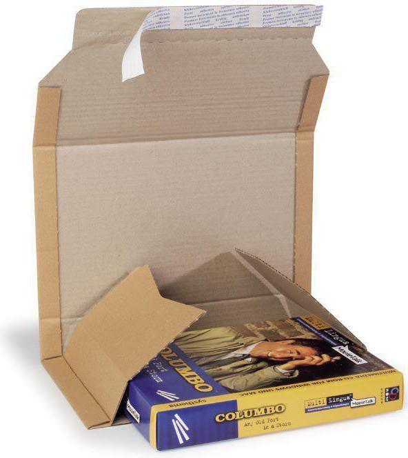 Produktbild Transpak Medienverpackung Multiwell Masse 455x320x20-55mm A3 braun SK-Verschluss passend für A3 (25 x)