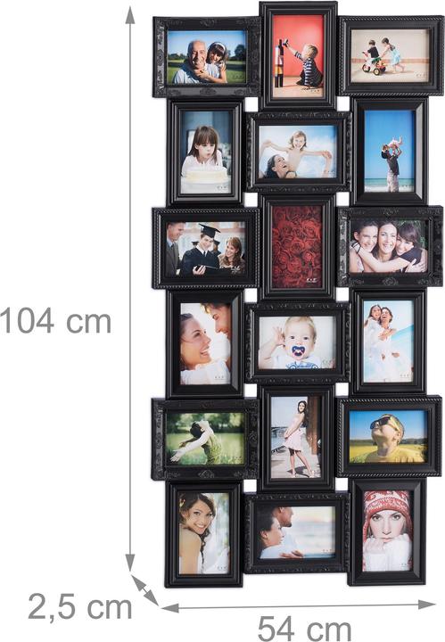 Produktbild Relaxdays Bilderrahmen (10 x 15 cm, 9 x 14 cm)