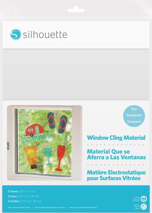 Produktbild Silhouette Fensterfolie (21.5 x 28 cm)