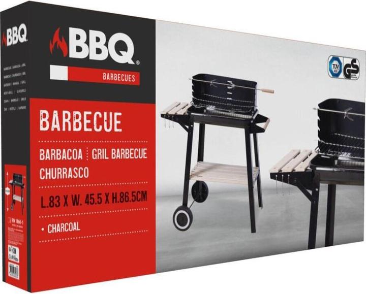 Actual product image BBQ Collection Rectangular carbon barbecue 54x34x6.5cm (34 cm)
