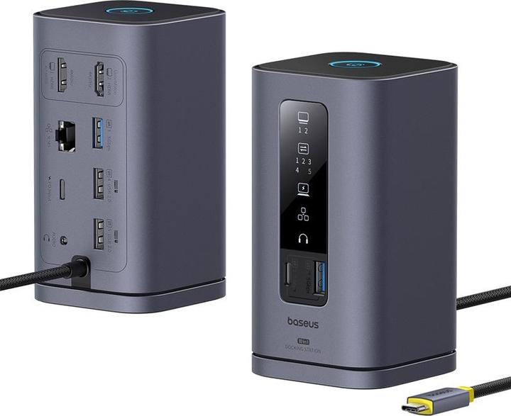 Produktbild Baseus Spacemate 10-in-1 docking station (MAC) (USB-C, 10 Ports)
