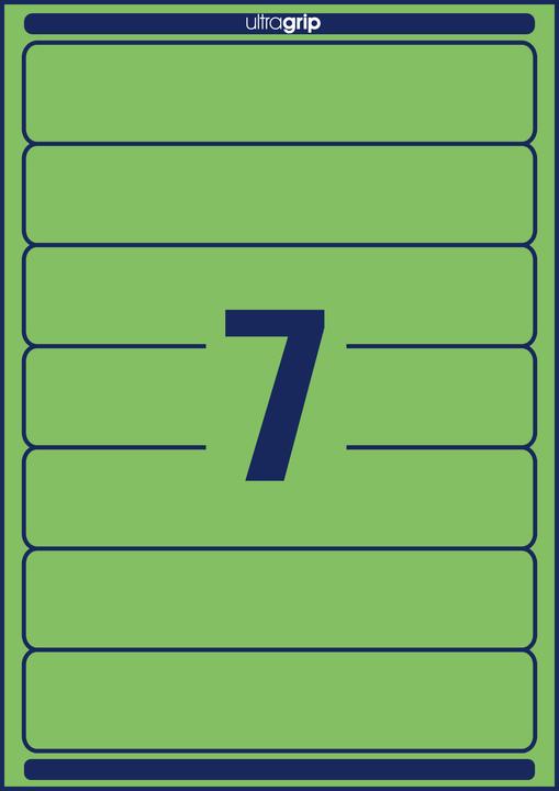 Actual product image Avery L4764-20 labels 38x192mm