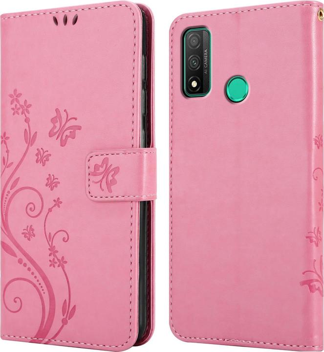 Actual product image Cadorabo Flower Book Cover (Huawei P Smart (2020))