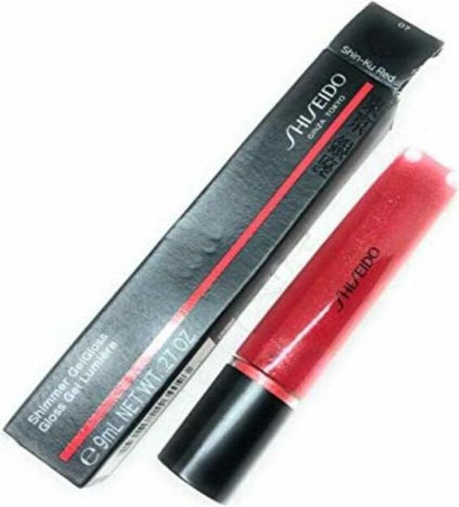 Produktbild Shiseido Gel Gloss (07 Shin-Ku Red)