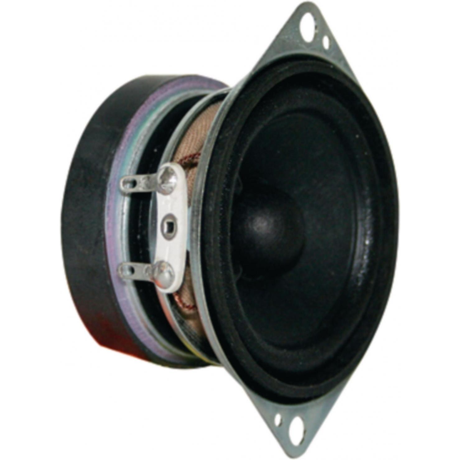 Visaton Breitbandlautsprecher FRS 5, 8 Ohm, Lautsprecher Bauteile, Schwarz